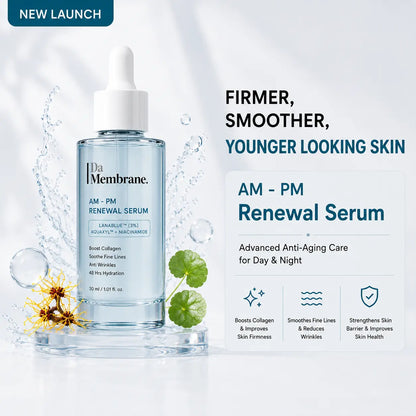 Da Membrane Anti Aging Face Serum with Lanablue®, Aquaxyl™, Niacinamide – 30ml