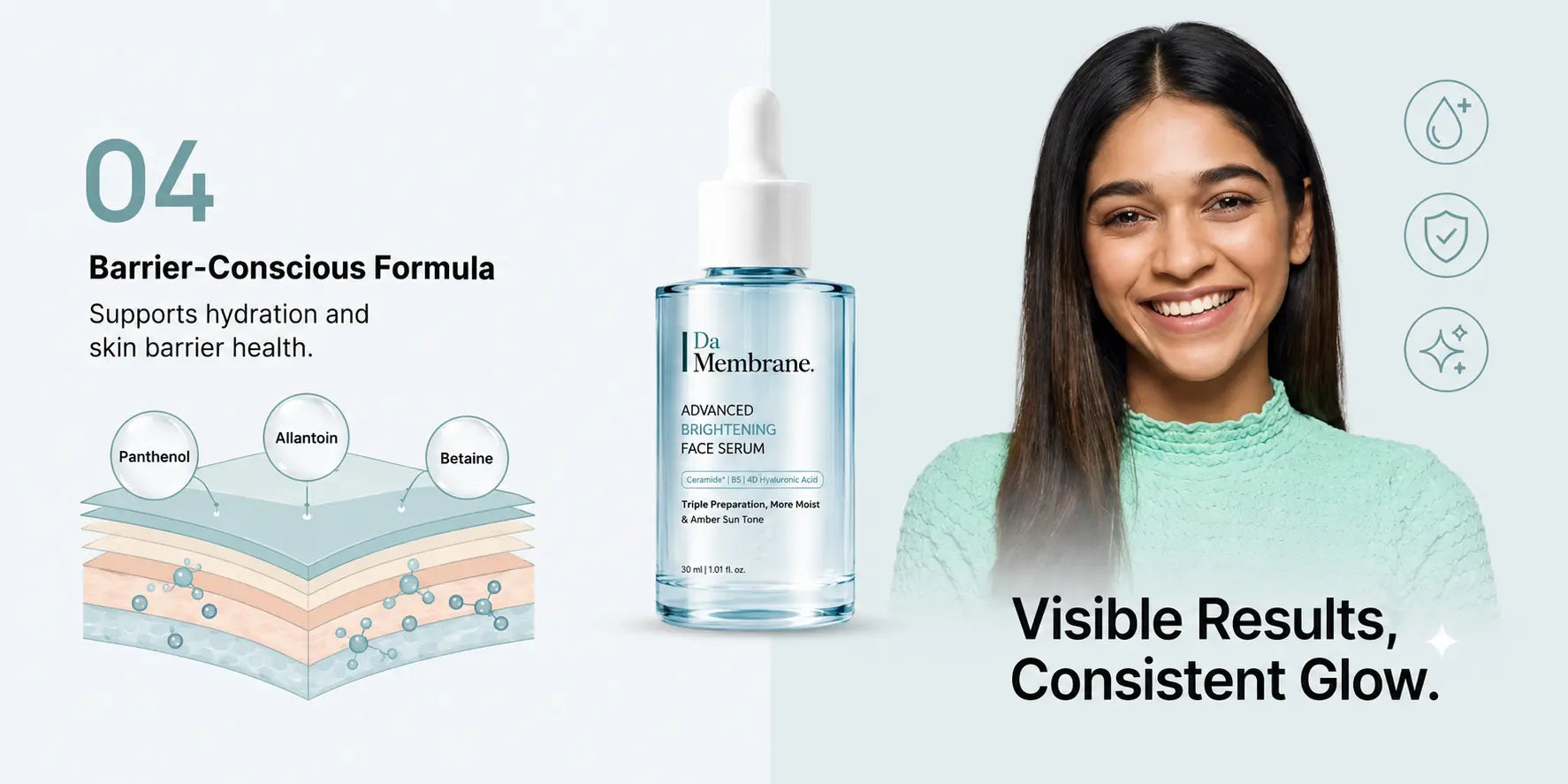 Advanced Brightening Face Serum with Illuminyl™ 388 and Niacinamide - 30ml