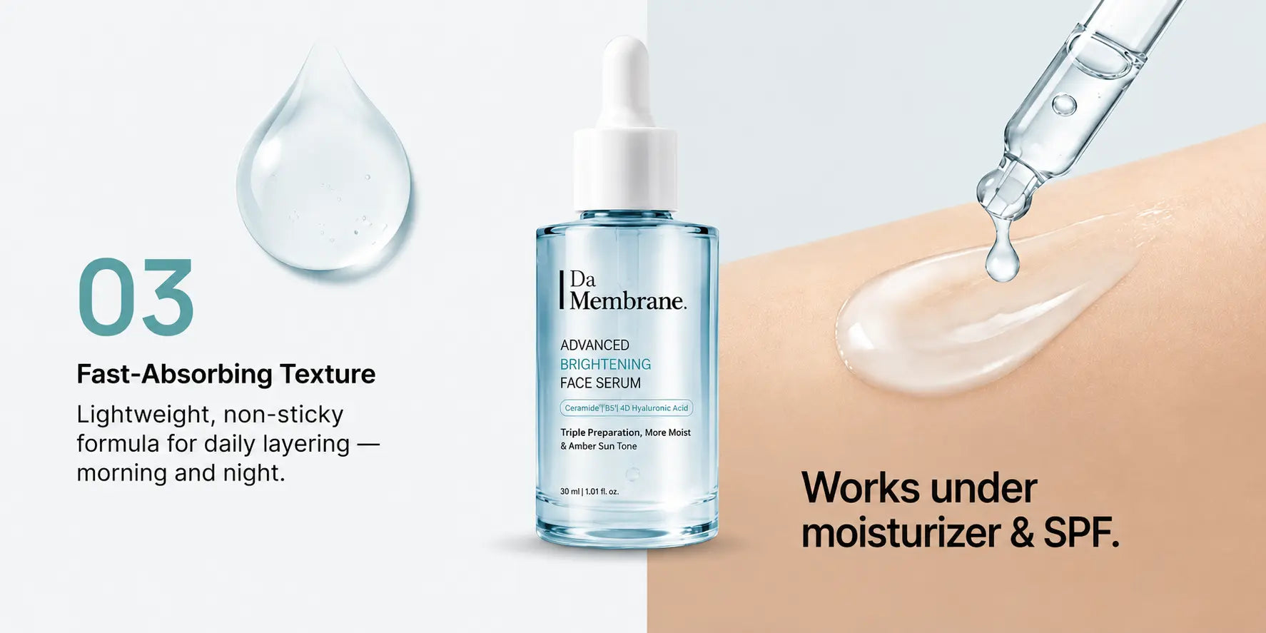 Advanced Brightening Face Serum with Illuminyl™ 388 and Niacinamide - 30ml