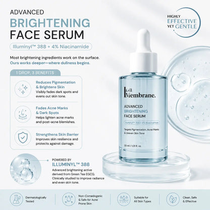 Advanced Brightening Face Serum with Illuminyl™ 388 and Niacinamide - 30ml