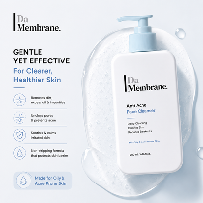 Moisturizing Face Cleanser with 3% Glycerin, 2% Niacinamide &amp; AQUAXYL™ - 100ml